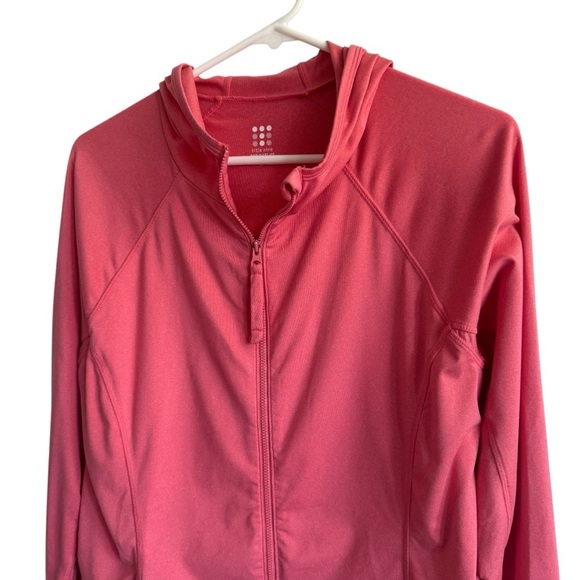 Title Nine Pink Sunbuster 2.0 Full Zip Hoodie Sun Shirt, Size L - Picture 2 of 7